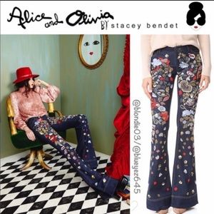 Alice + Olivia - Beaded Jeans - Ryley 25